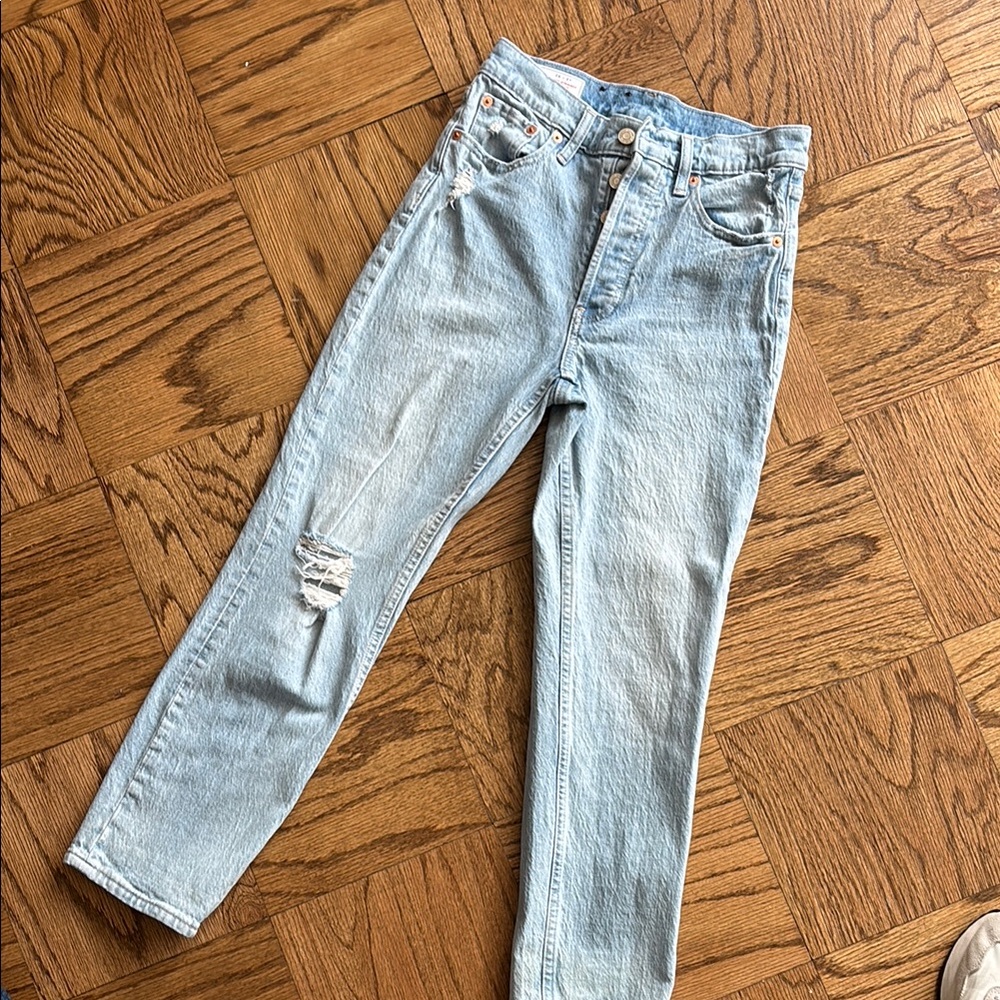 Gap Cheeky Straight High Rise Jeans